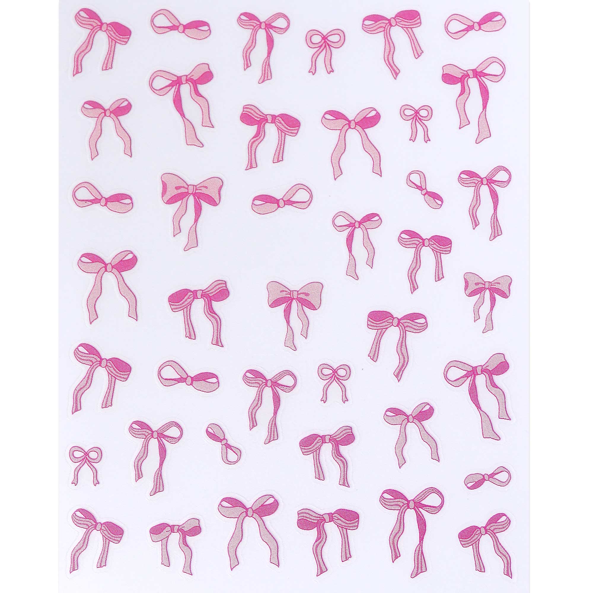 Nail Sticker - Bowknot & Lace French