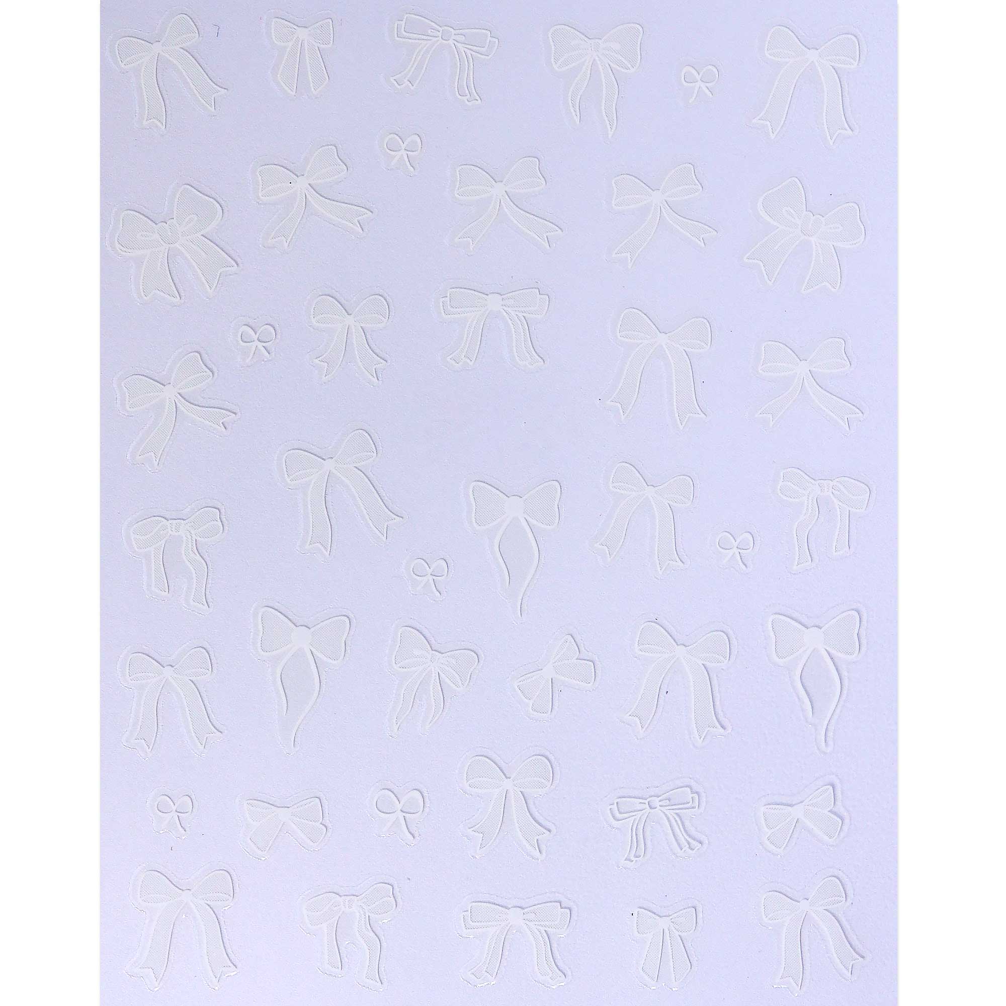 Nail Sticker - Bowknot & Lace French
